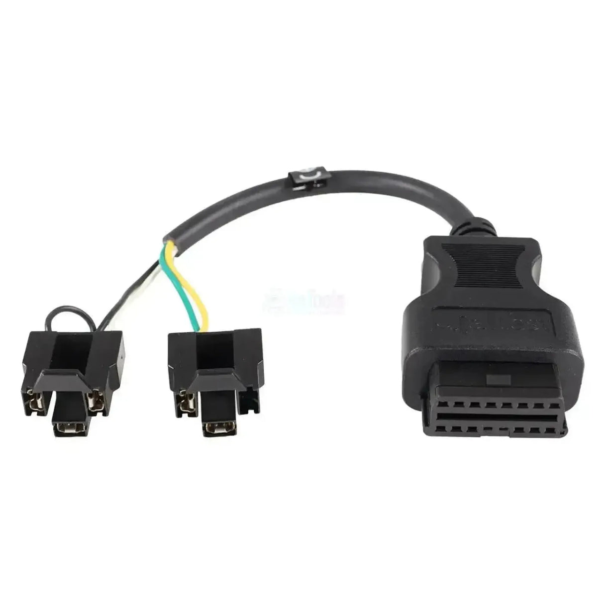 Jaltest (JDC101A) | Cable adaptador Haldex Modal (ABS) 3+3-pins OBD – 16-pins OBD2 | Remolque