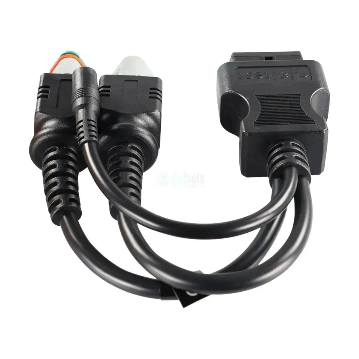Jaltest (JDC216A9) | Cable adaptador 3+3-pins J1939 - 16-pins OBD2 | Vehículos comerciales e industriales