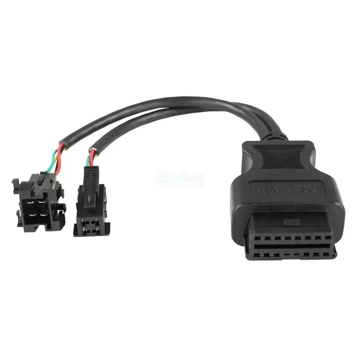 Jaltest (JDC304A) | Wabco (ATC/MTS) 4+4-pins OBD - 16-pins OBD2 Cable adaptador | Autobús