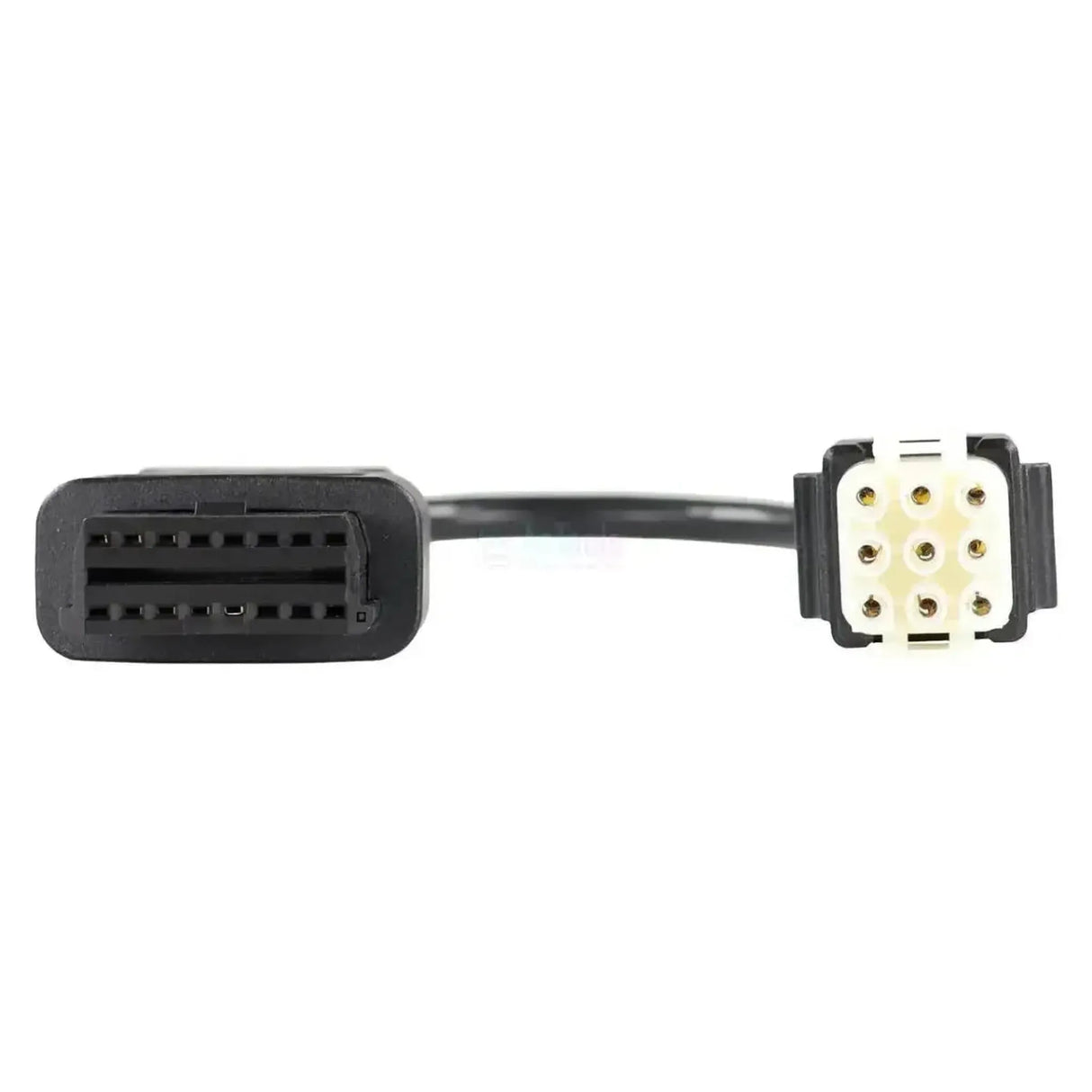 Jaltest (JDC307A) | Cable adaptador ZF Ecomat OBD de 9 pines a OBD2 de 16 pines | Autobús