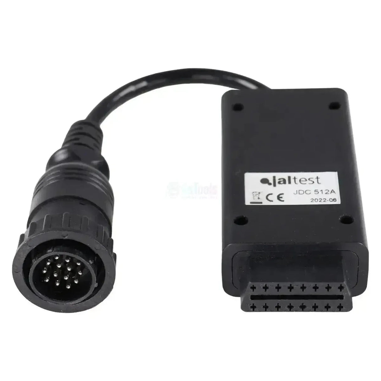 Jaltest (JDC512A) | Cable adaptador Deutz-Fahr/Same/Lamborghini OBD 14 pines - OBD2 16 pines | Vehículo agrícola