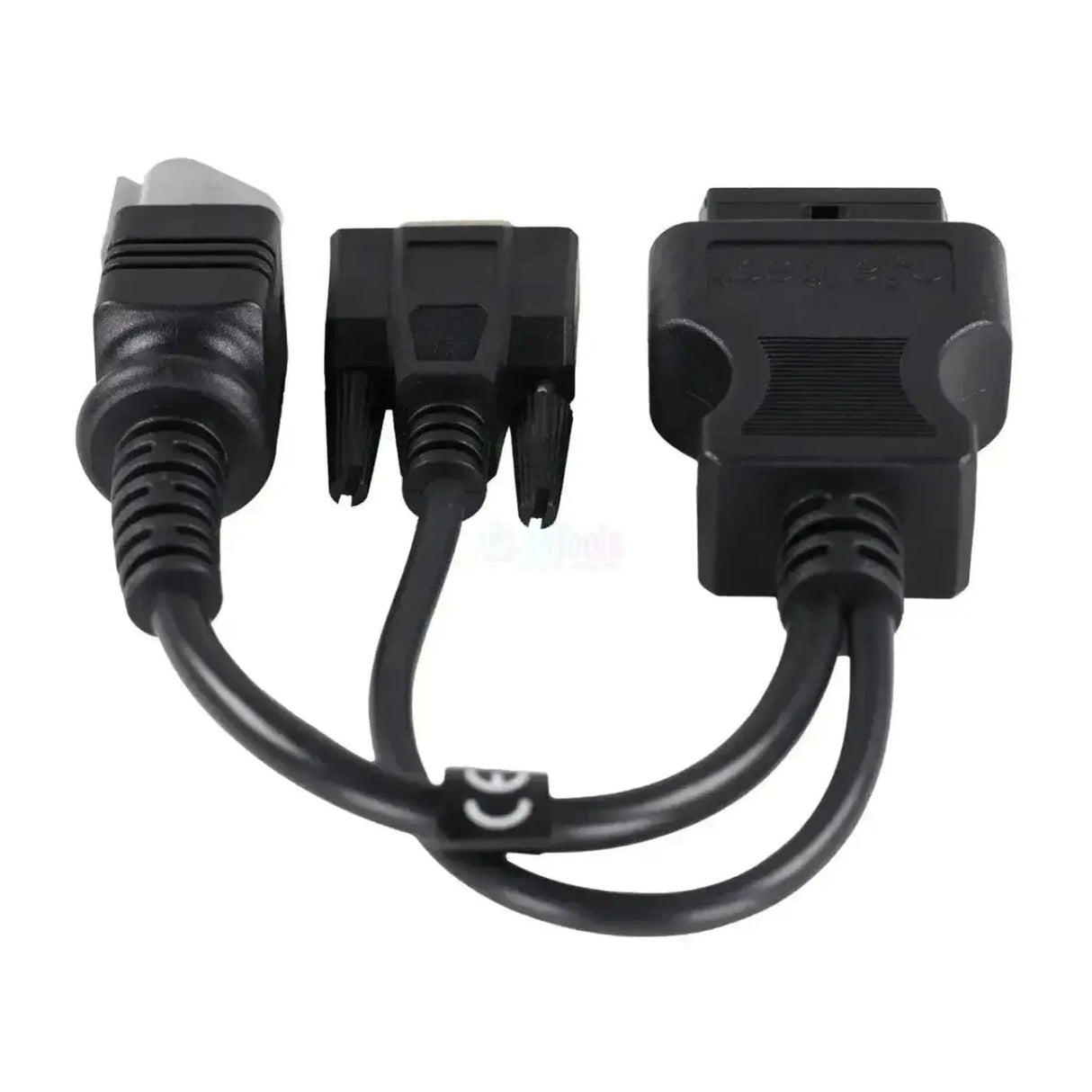 Jaltest (JDC518A) | Cable adaptador SISU 3+9-pins OBD a 16-pins OBD2 | Motor de combustión