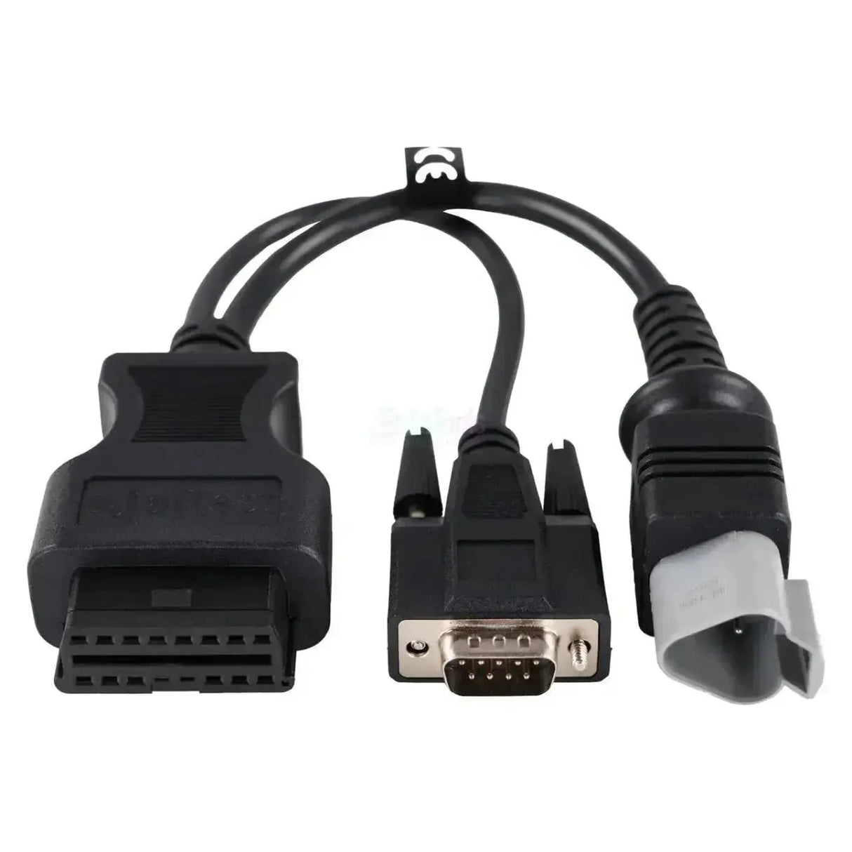 Jaltest (JDC518A) | Cable adaptador SISU 3+9-pins OBD a 16-pins OBD2 | Motor de combustión