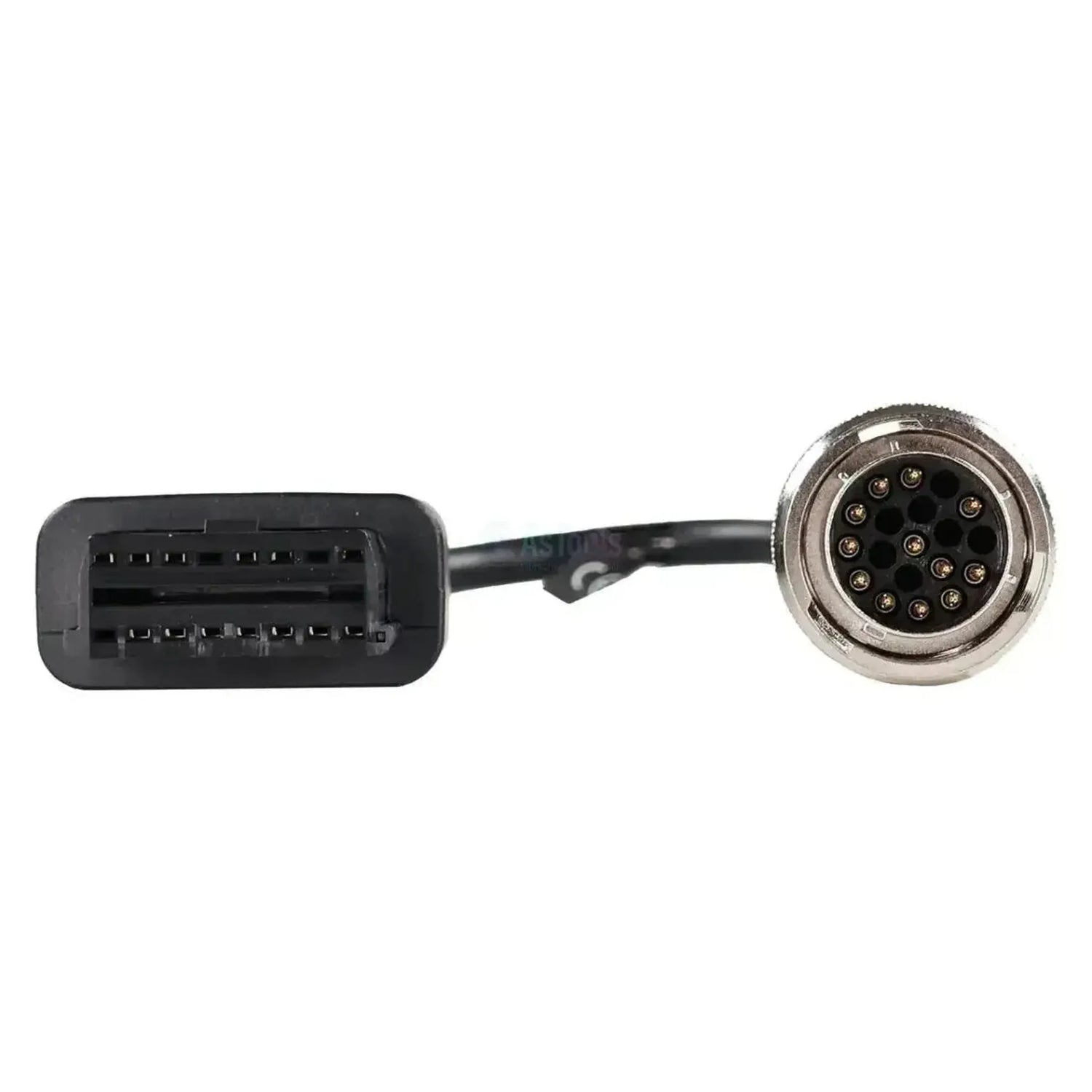 Jaltest (JDC526A) | Cable adaptador OBD FPT/Deutz 19 pines - OBD2 16 pines | Motor de combustión