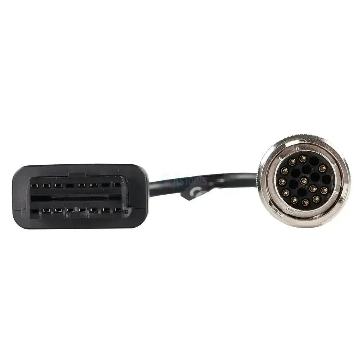 Jaltest (JDC526A) | Cable adaptador OBD FPT/Deutz 19 pines - OBD2 16 pines | Motor de combustión