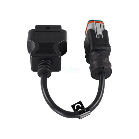 Jaltest (JDC528A) | Cable adaptador Volvo Penta 8 pines OBD a 16 pines OBD2 | Motor de combustión