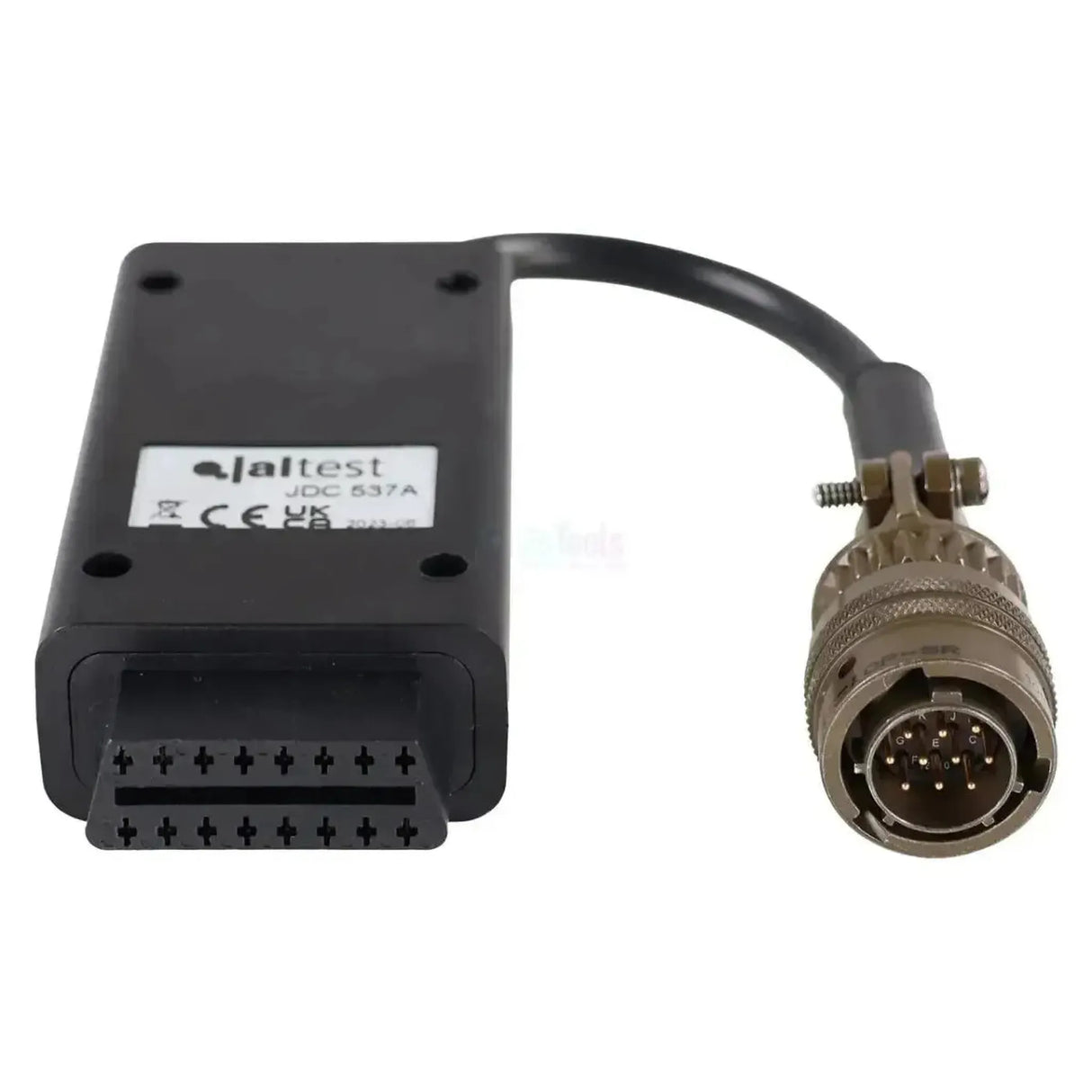 Jaltest (JDC537A) | Cable adaptador MTU 10 pines OBD a 16 pines OBD2 | Motor de combustión