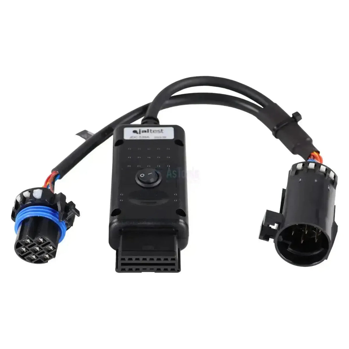 Jaltest (JDC539A) | Cable Adaptador Bobcat 6+6-pines OBD - 16-pines OBD2 | Motor de Combustión