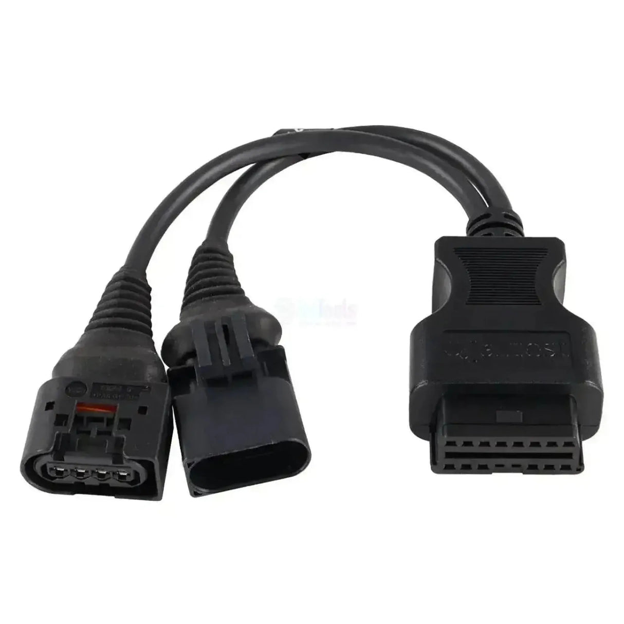 Jaltest (JDC567A) | Cable adaptador AGCO Sisu 4+4-pins OBD - 16-pins OBD2 | Vehículo agrícola