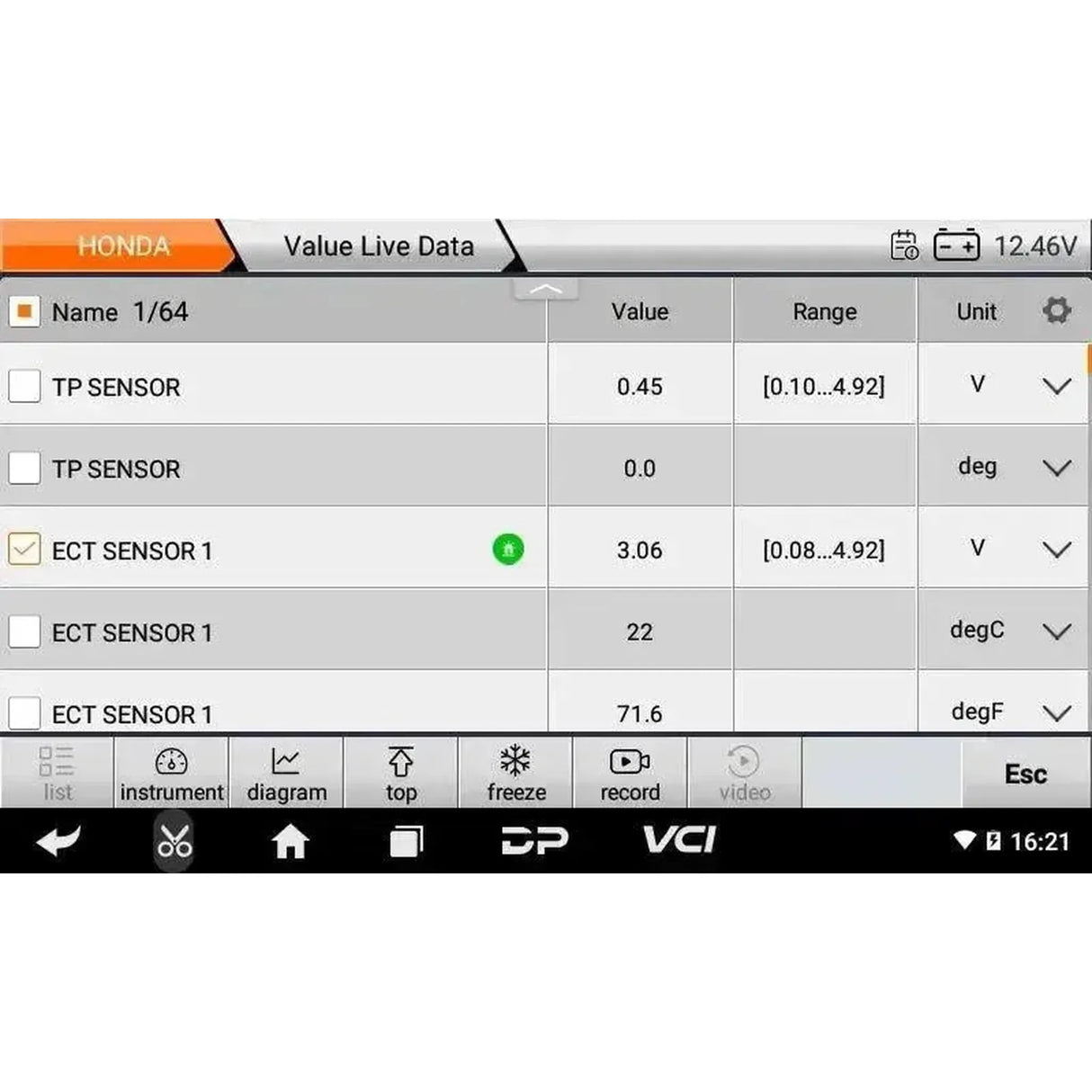 OBDSTAR IScan Honda (Marine) | Lector de Diagnóstico | Lancha Motora