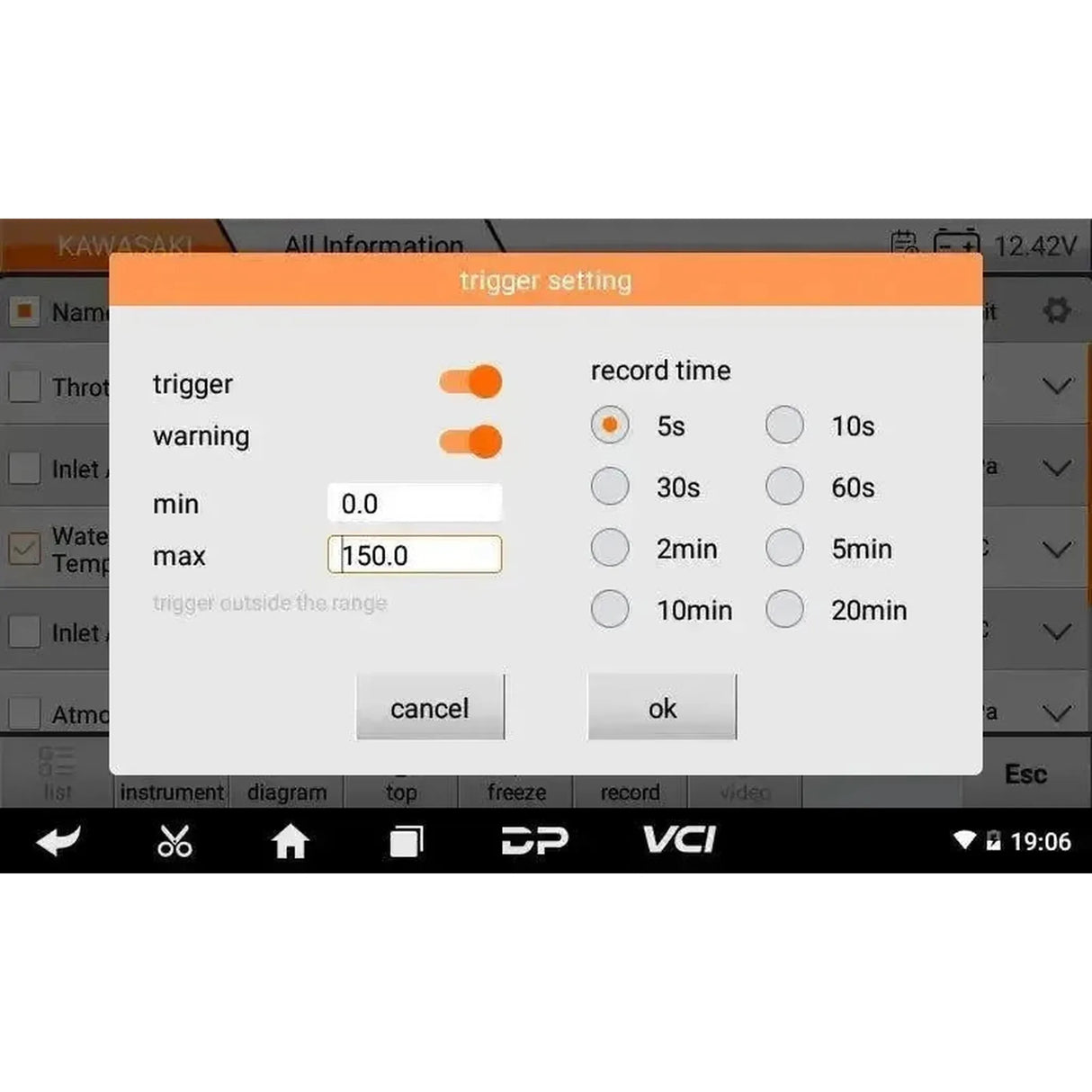 OBDSTAR IScan Kawasaki (Marine) | Lector de Diagnóstico | Lancha Motora