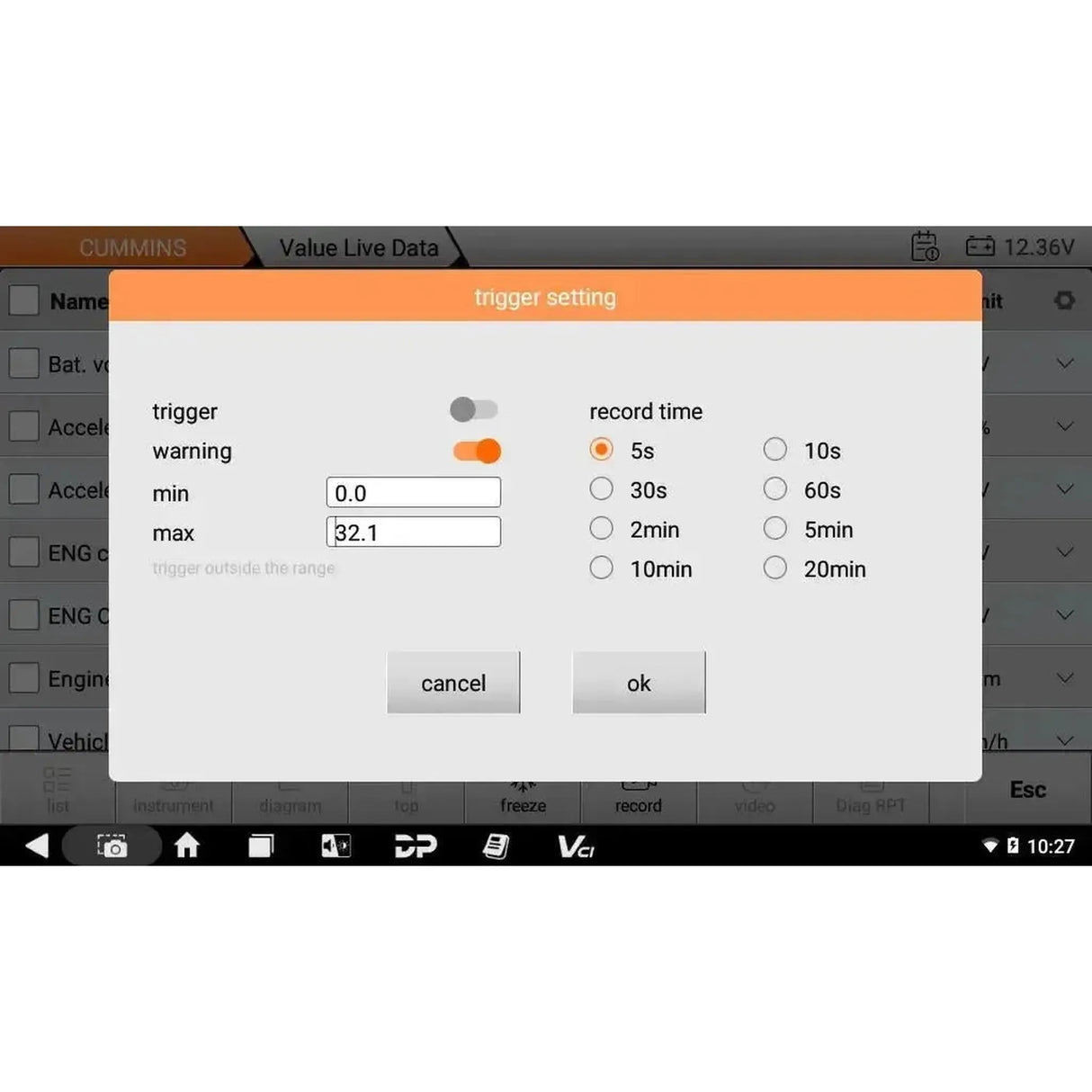 OBDSTAR IScan Pro Cummins (Marine) | Lector de Diagnóstico | Barco