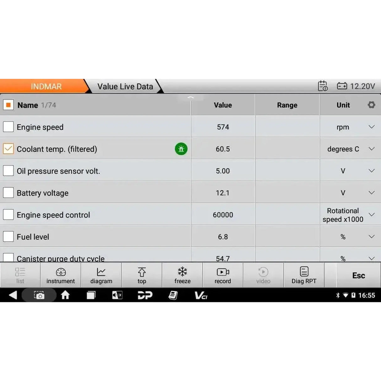 OBDSTAR IScan Pro Indmar (Marine) | Lector de Diagnóstico | Lancha Motora