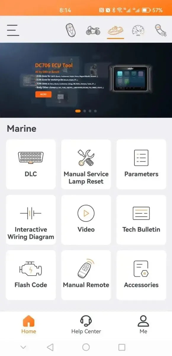 OBDSTAR IScan Yamaha (Marine) Herramienta de diagnóstico