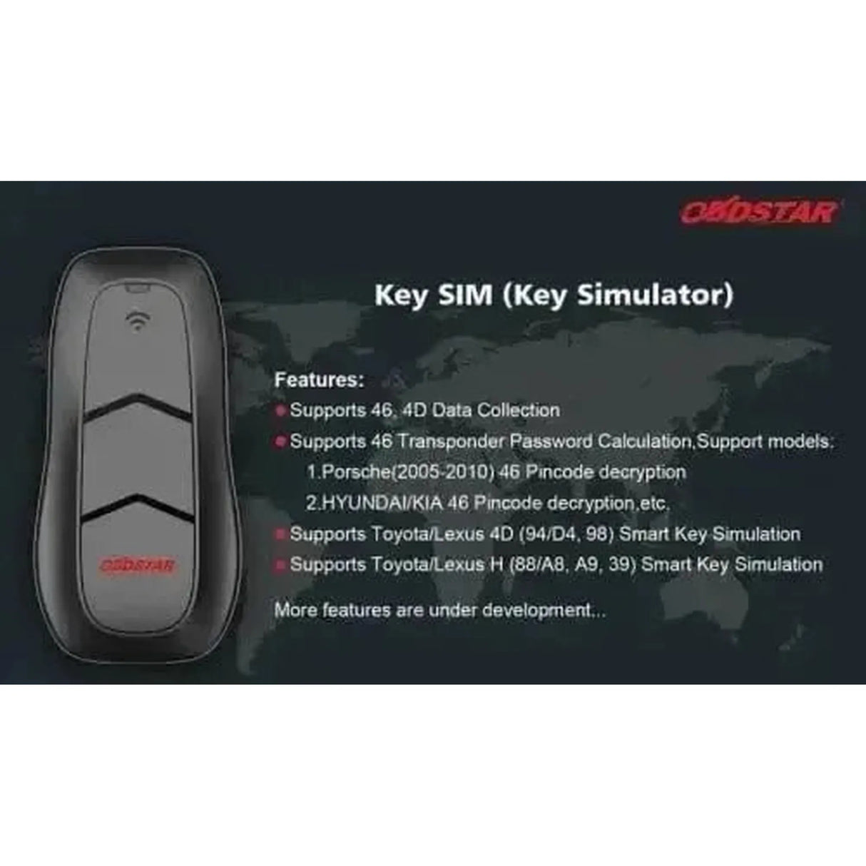OBDSTAR Key SIM Simulador de Llaves | Accesorios