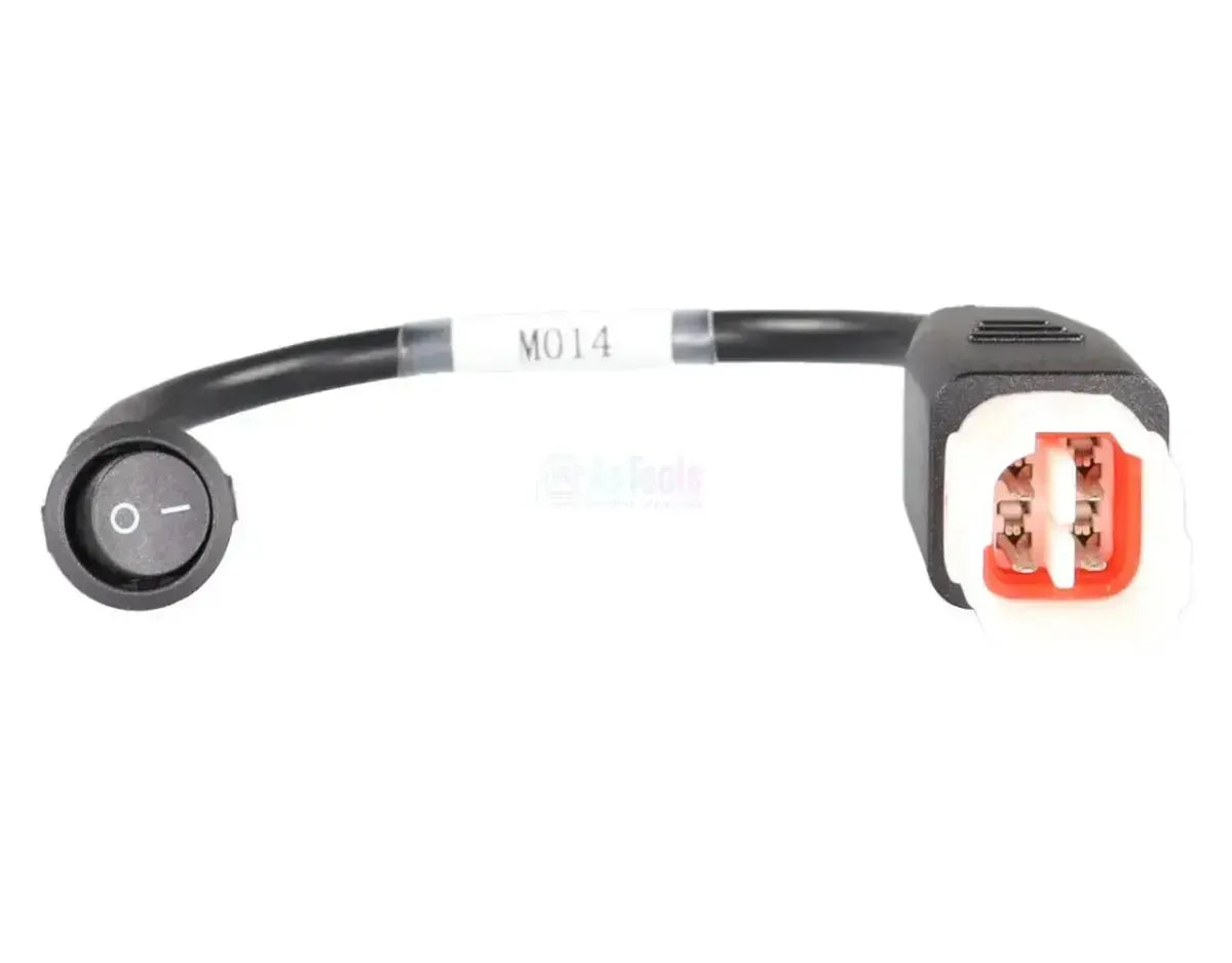 OBDSTAR (M014) | Suzuki OBD de 4 pines – Cable adaptador para interruptor de distribuidor/modo | Motocicleta