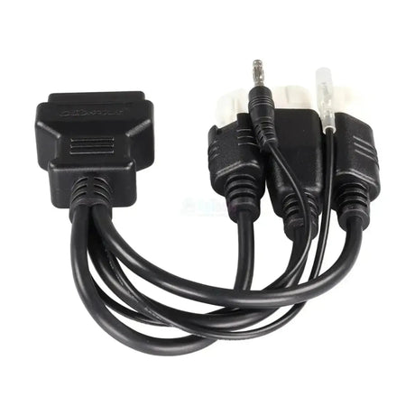 OBDSTAR (M018A) | Cable adaptador Yamaha 3+3+4 pines OBD a 16 pines OBD2 | Motocicleta