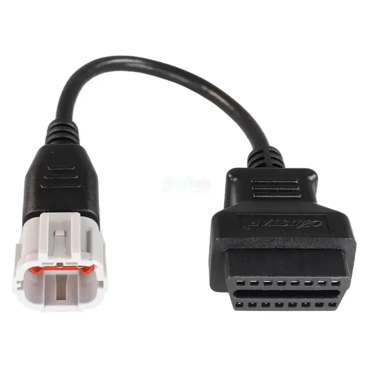 OBDSTAR (M020) | Cable adaptador Aeon/Benelli 6 pines OBD a 16 pines OBD2 | Motocicleta