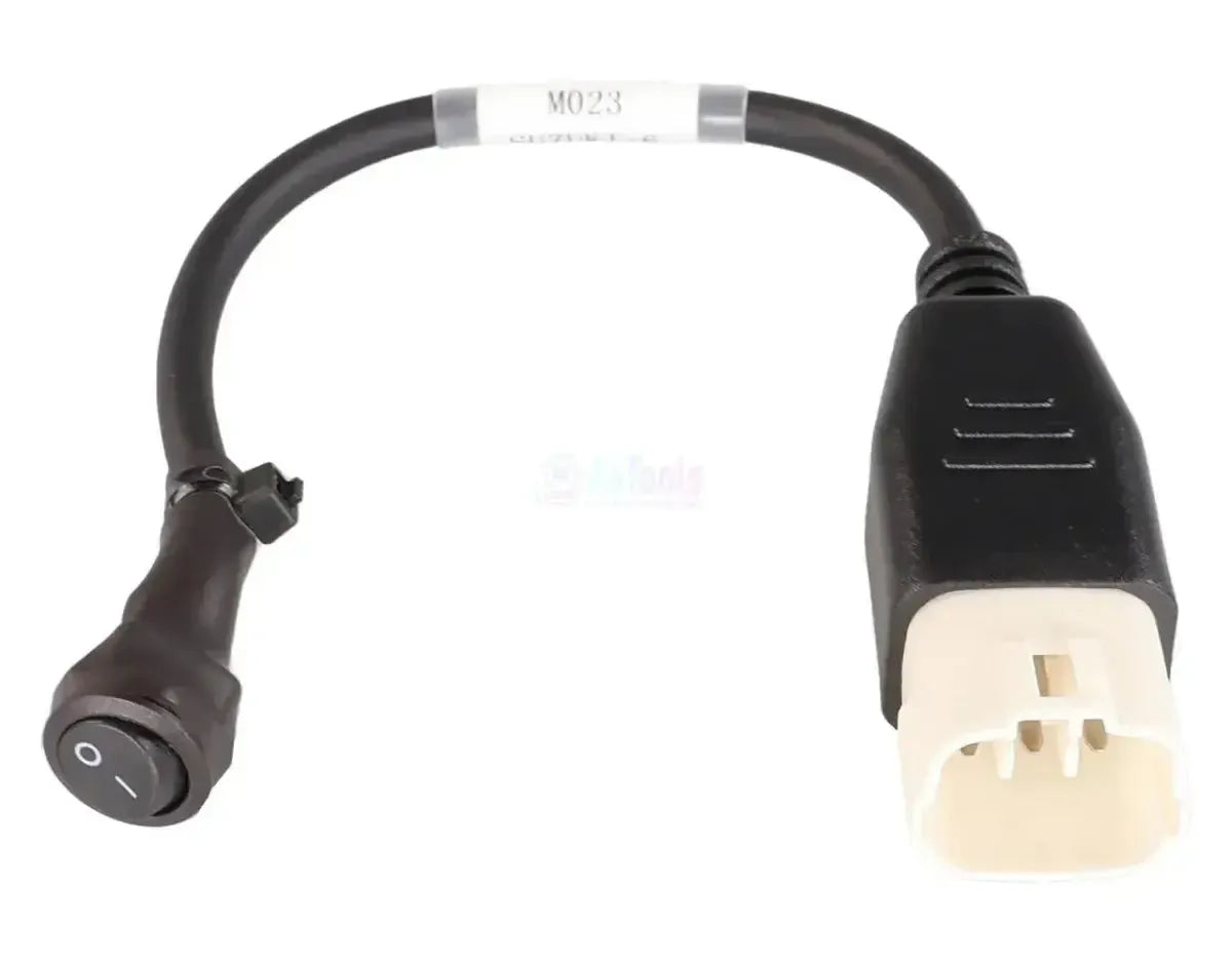 OBDSTAR (M023) | Suzuki OBD de 6 pines – Cable adaptador con interruptor de modo/concesionario | Motocicleta