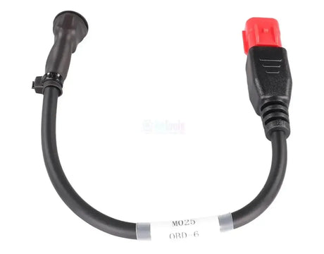 OBDSTAR (M025) | Suzuki Euro-V 6 pines OBD – Cable adaptador con interruptor de concesionario/modo | Motocicleta