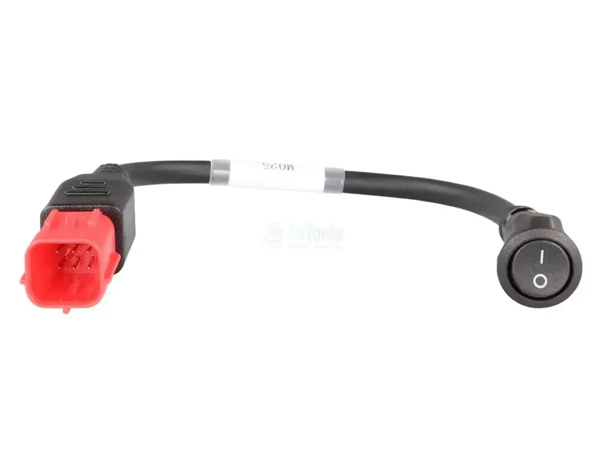 OBDSTAR (M025) | Suzuki Euro-V 6 pines OBD – Cable adaptador con interruptor de concesionario/modo | Motocicleta