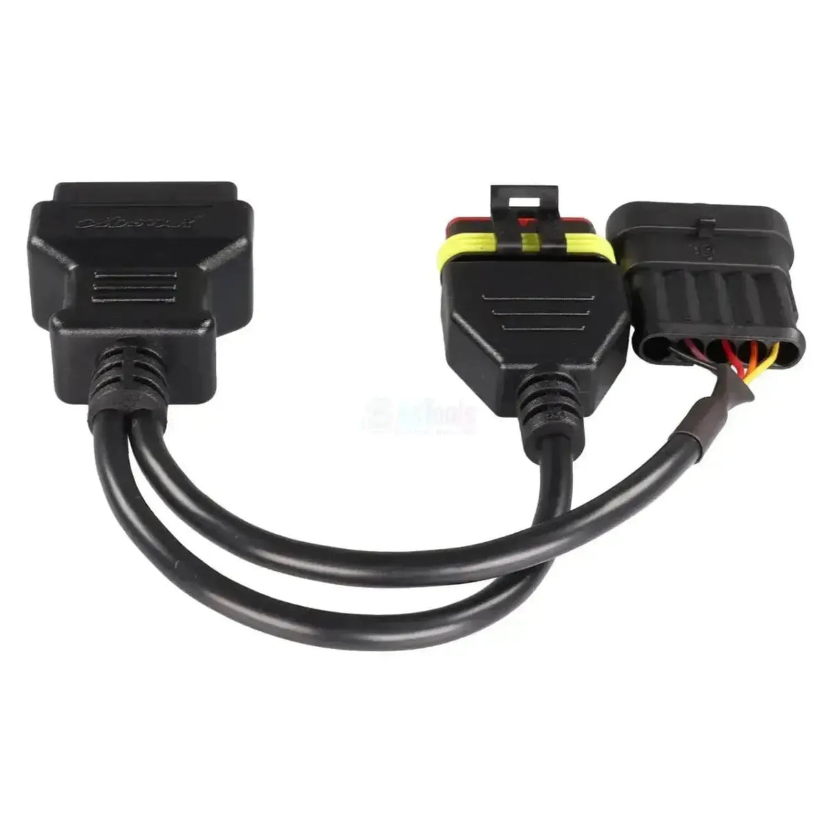 OBDSTAR (M047) | Vespa/Moto Guzzi 5+5-pins OBD – Cable adaptador OBD2 de 16-pins | Motocicleta