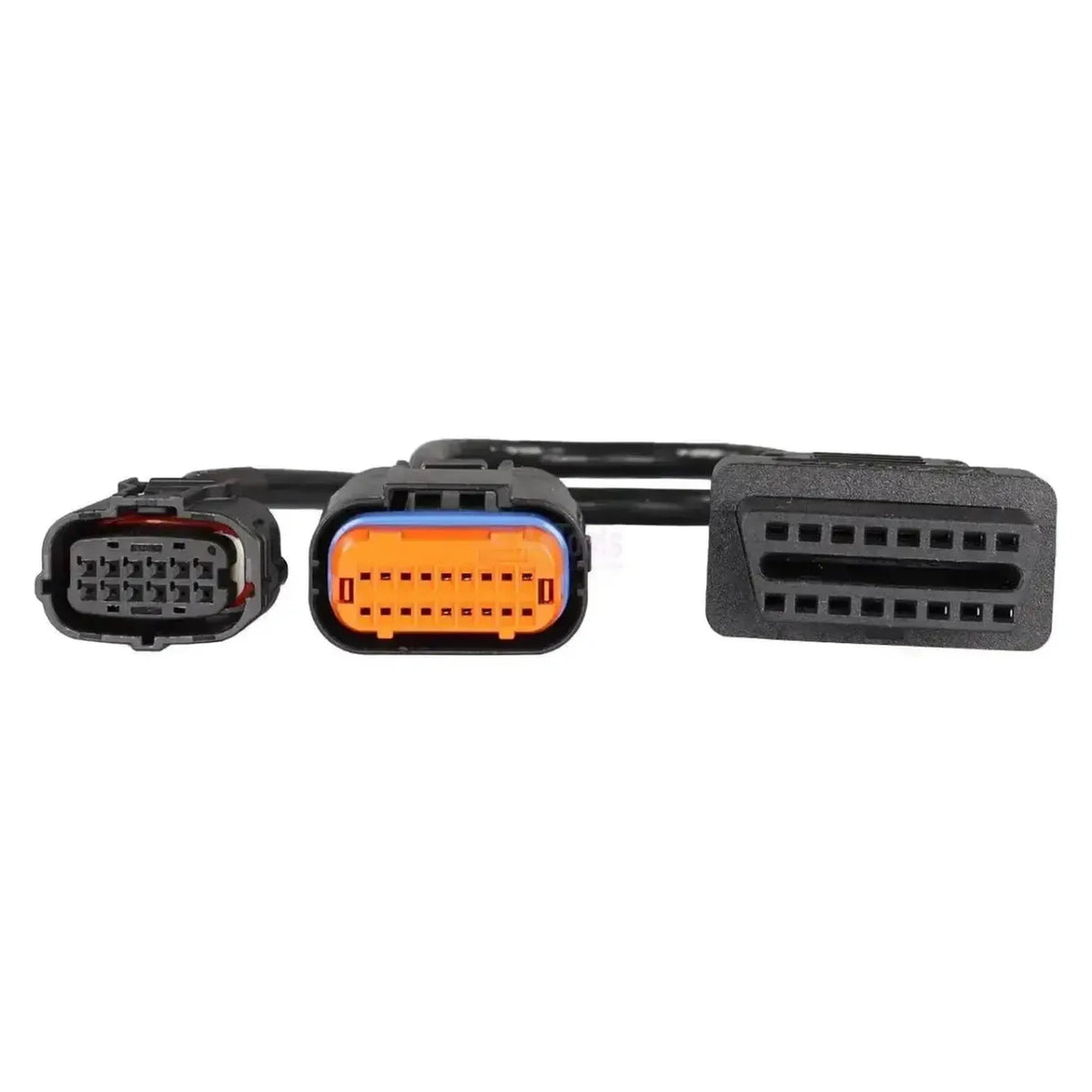 OBDSTAR (M054) | Cable adaptador Suzuki/Yamaha 12+18-pins IMMO – 16-pins OBD2 | Motocicleta