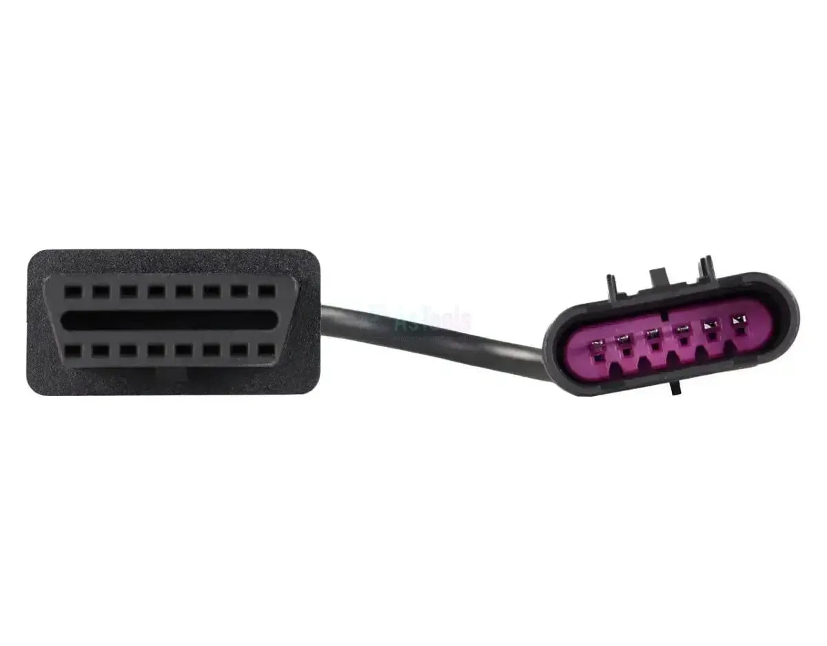 OBDSTAR (M063) | Cable adaptador universal de 6 pines OBD a 16 pines OBD2 | Motor de combustión