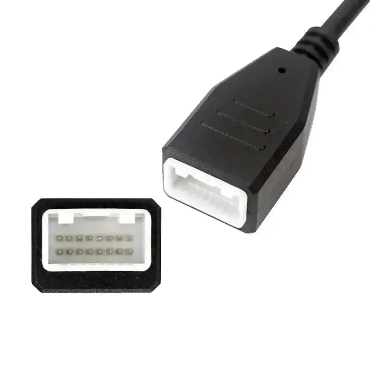 OBDSTAR | Nissan/Renault 16+32-pins SGW - Cable adaptador OBD2 de 16 pines | Automóvil