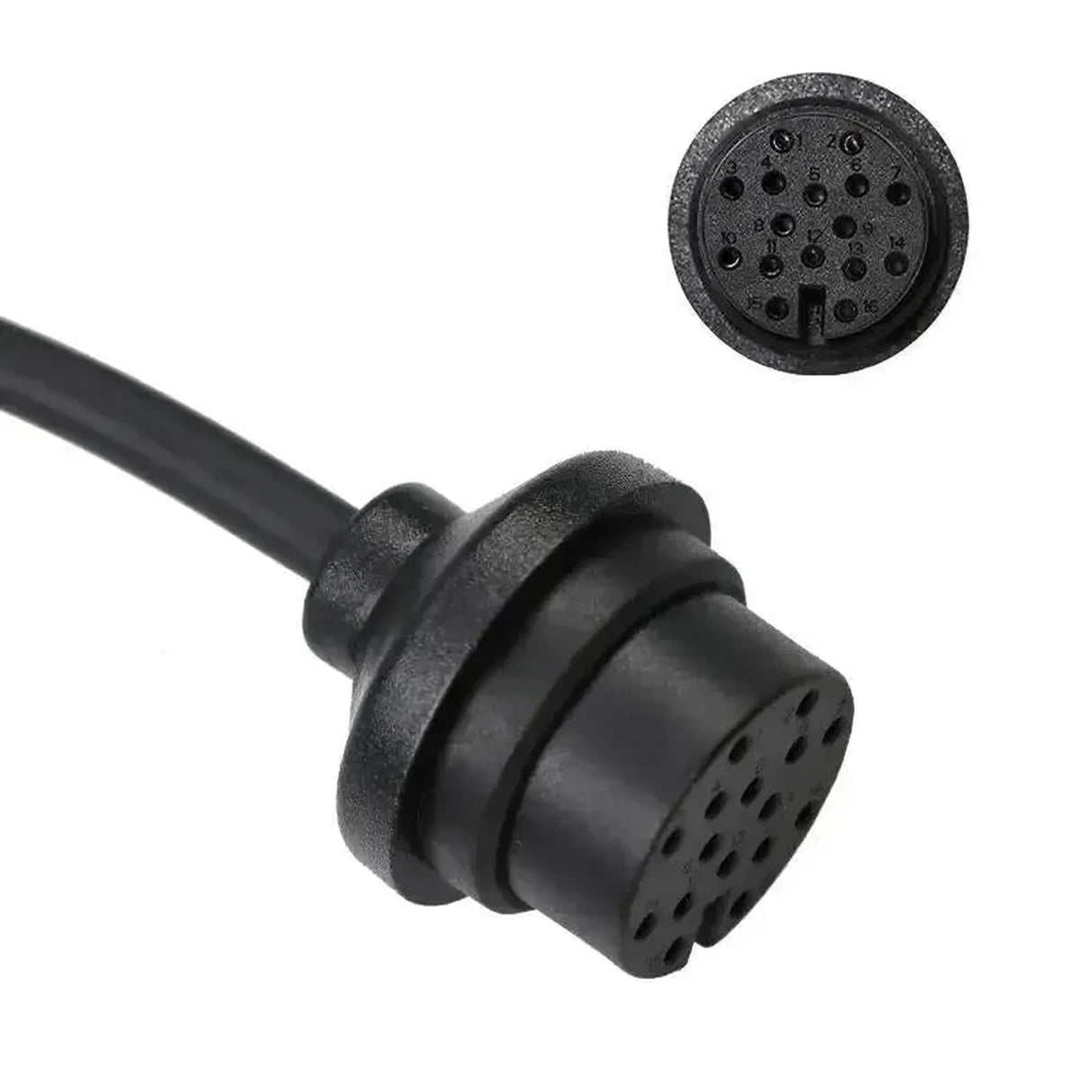 OBDSTAR (TCM-019) | GM (6L45/50/80/90) Cable adaptador TCM de 16 pines – DB15 de 15 pines | Automóvil