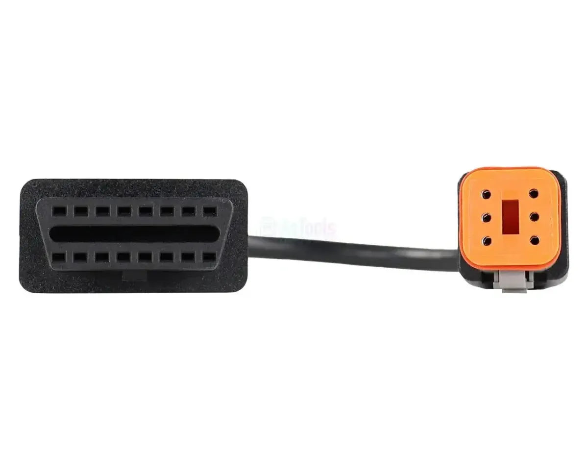 OBDSTAR (M086) | Volvo Penta Cable adaptador 6 pines OBD – 16 pines OBD2 | Motor de combustión
