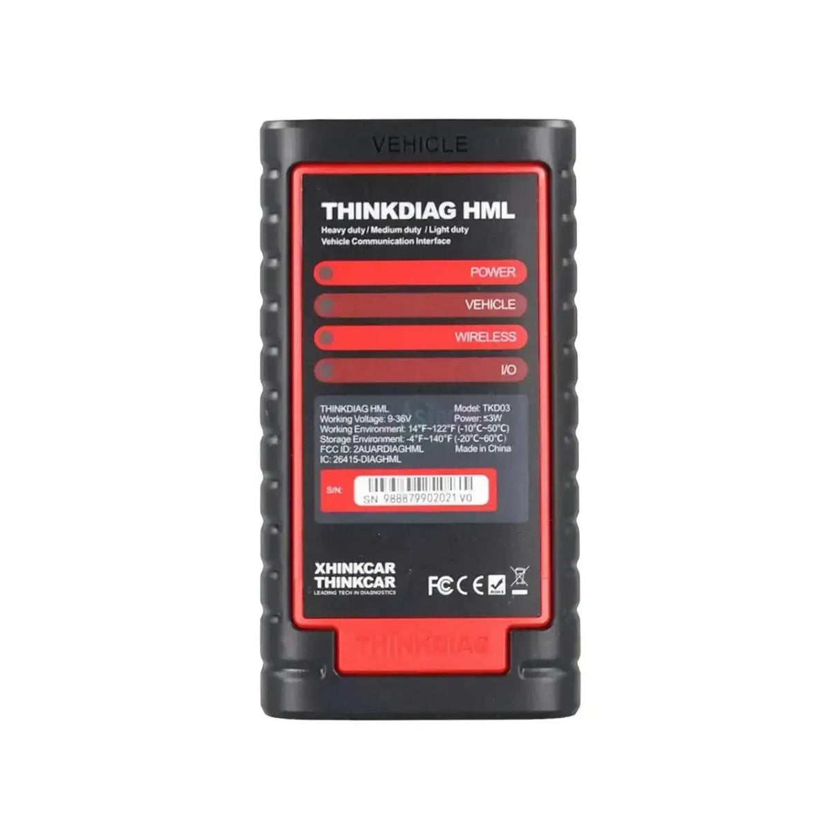 Paquete Thinkcar Thinktool Master HD