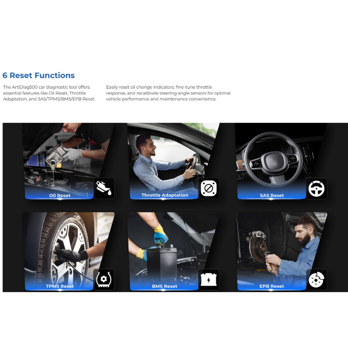Topdon ArtiDiag500 | Escáner de diagnóstico | Automóvil