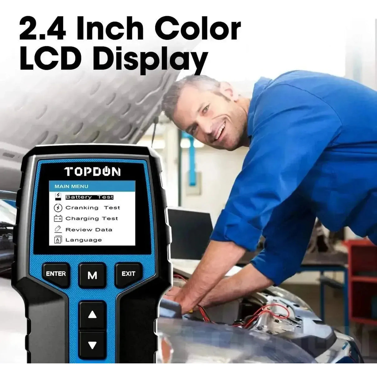 Topdon BT200 | Probador de baterías