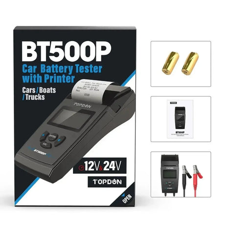 Topdon BT500P | Probador de baterías