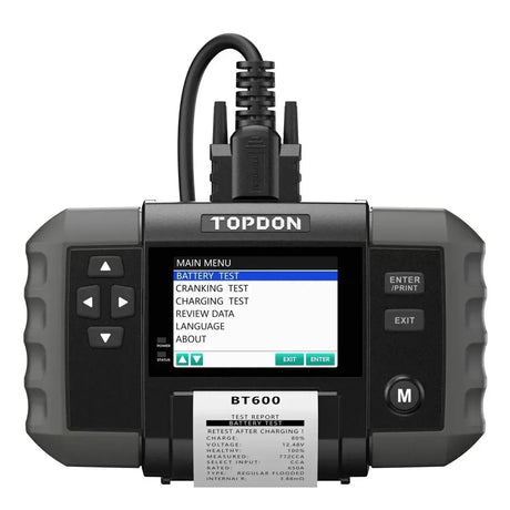 Topdon BT600 | Probador de baterías