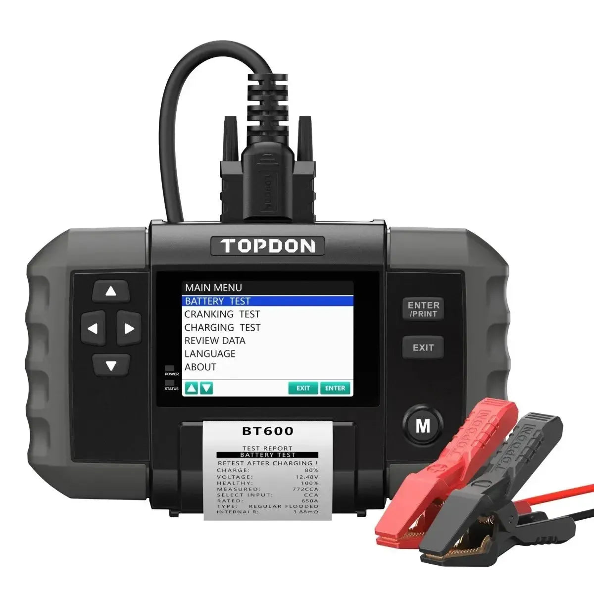 Topdon BT600 | Probador de baterías