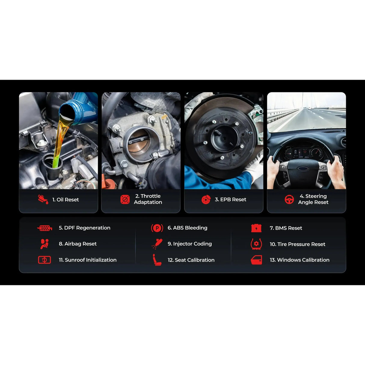 Topdon TopScan Pro | Escáner de diagnóstico | Automóvil