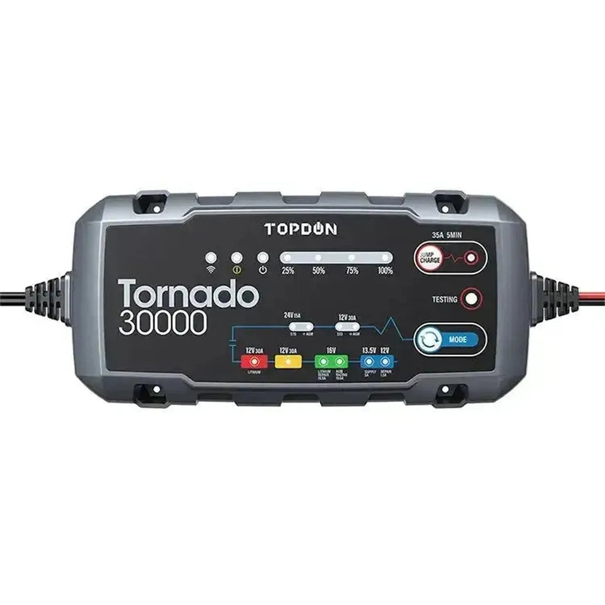 Topdon Tornado T30000 | Cargador de goteo