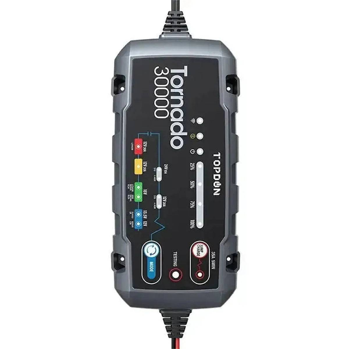 Topdon Tornado T30000 | Cargador de goteo