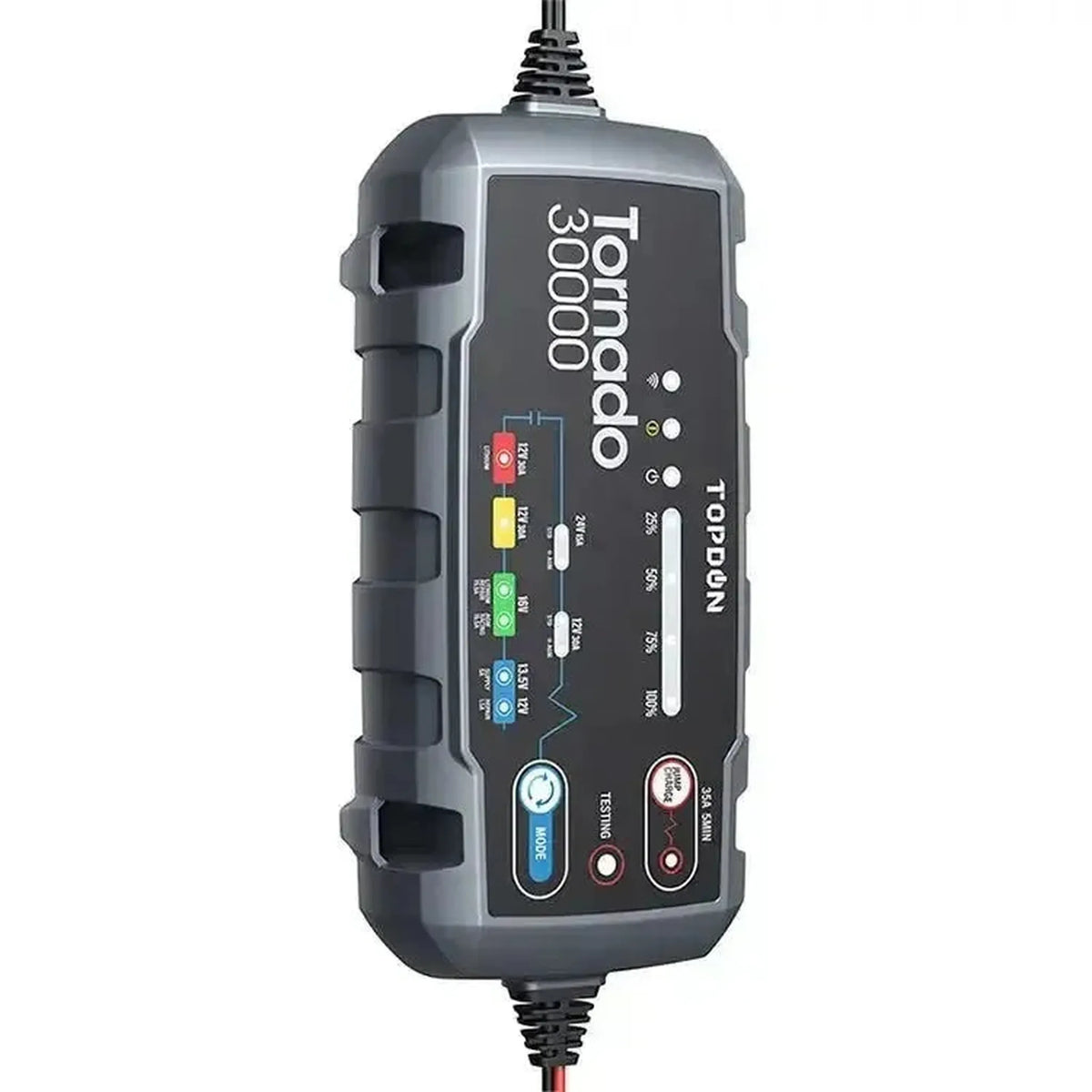 Topdon Tornado T30000 | Cargador de goteo
