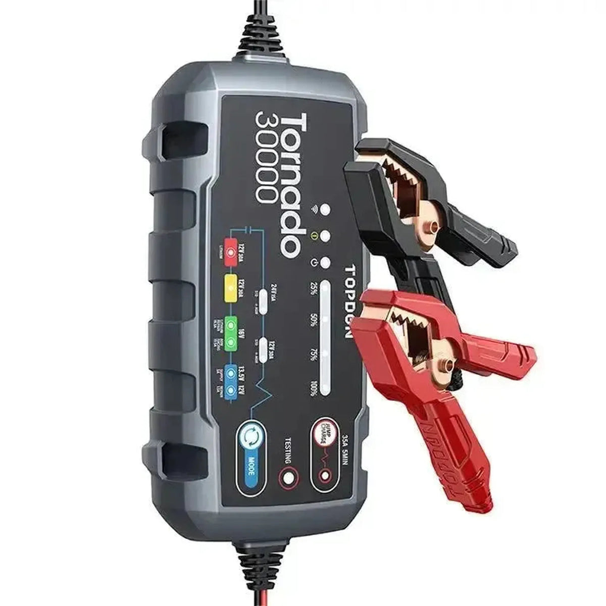 Topdon Tornado T30000 | Cargador de goteo