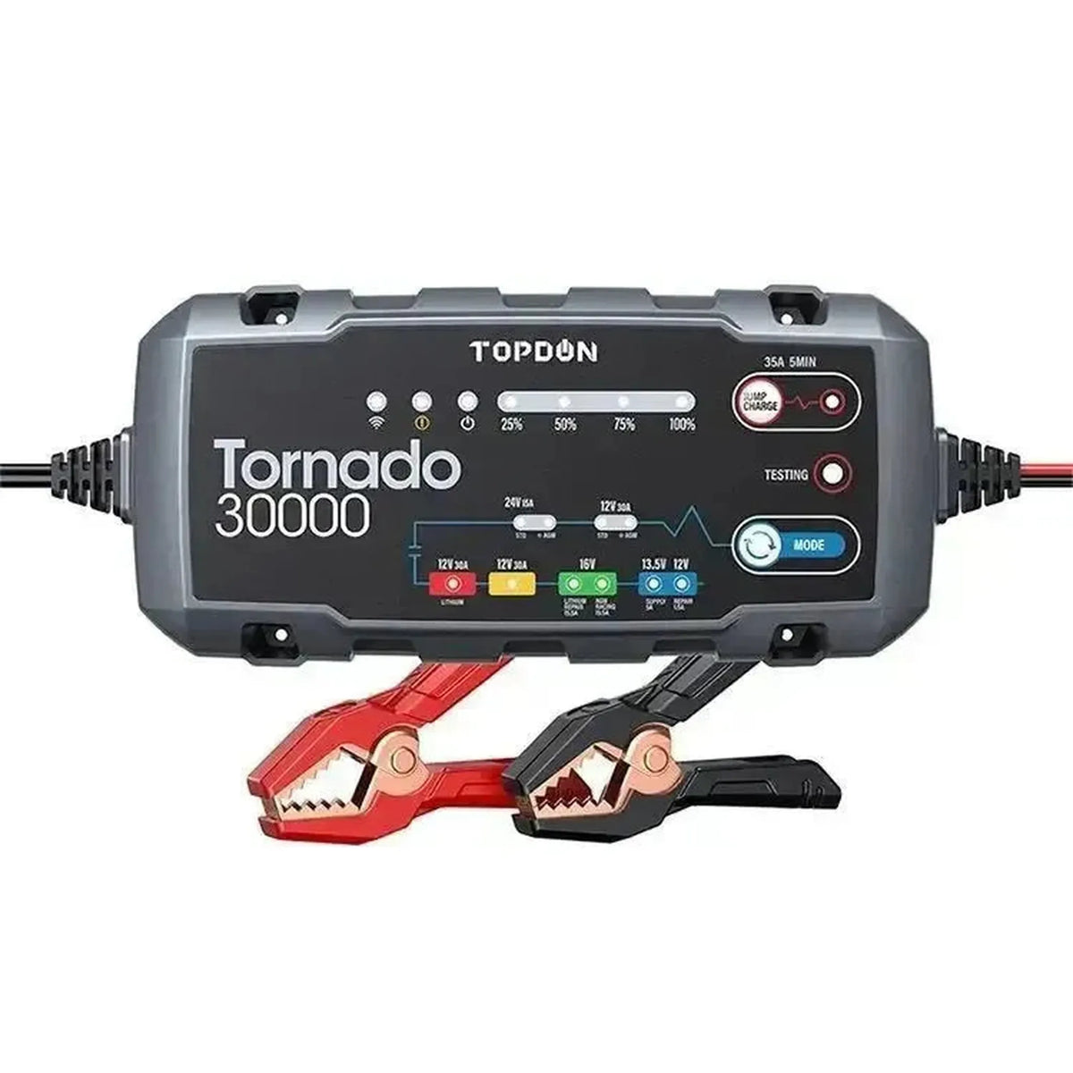 Topdon Tornado T30000 | Cargador de goteo