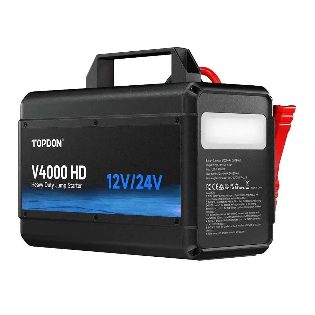 Topdon V4000 HD | Accubooster