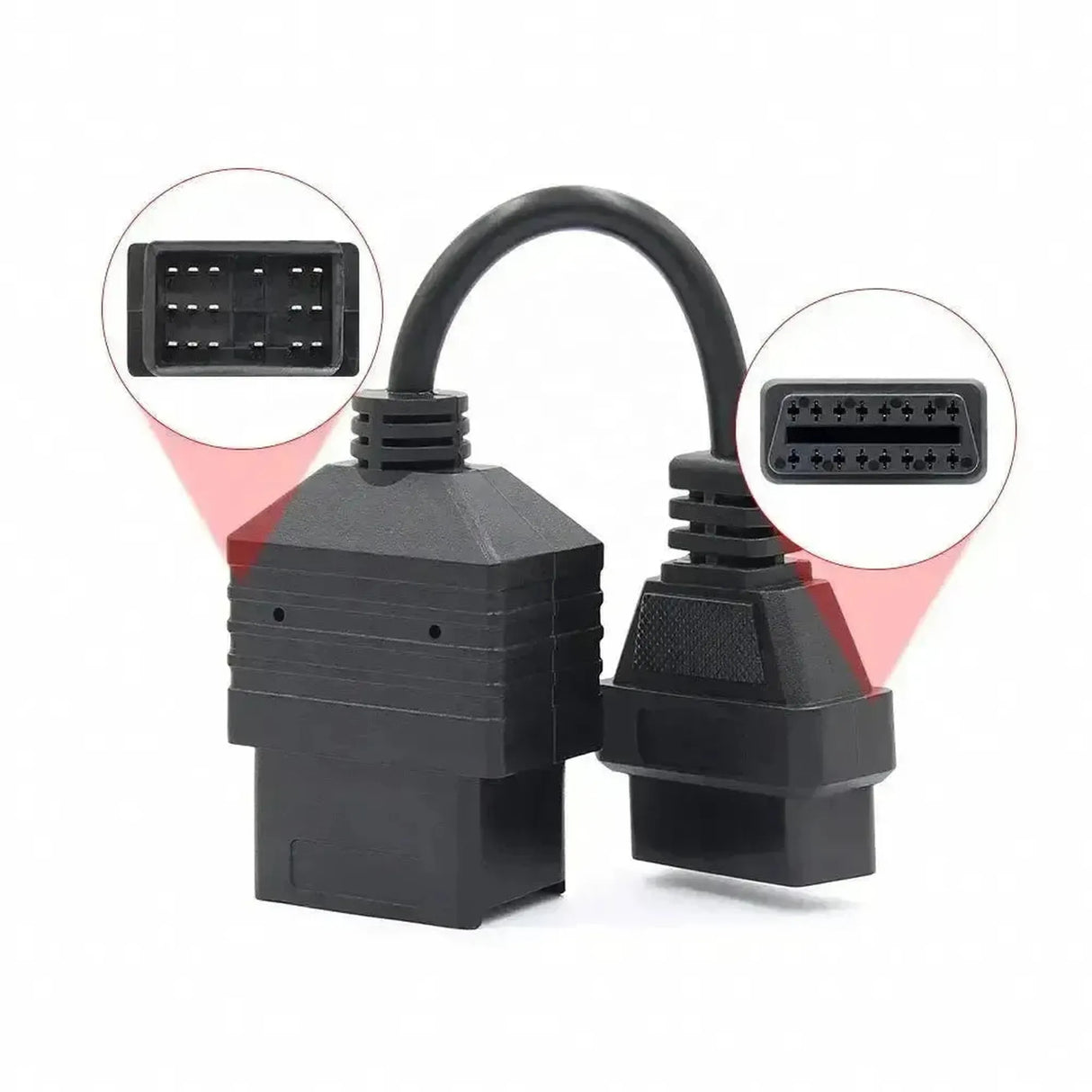 Cable adaptador OBD1 a OBD2 de 17 pines a 16 pines para Toyota | Vehículos de pasajeros