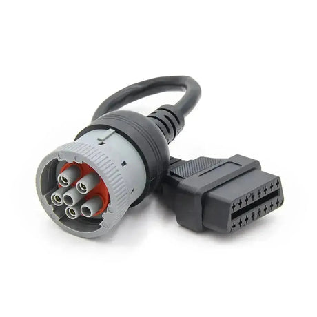 Cable adaptador universal de 6 pines J1708 a 16 pines OBD2 | Vehículos comerciales e industriales