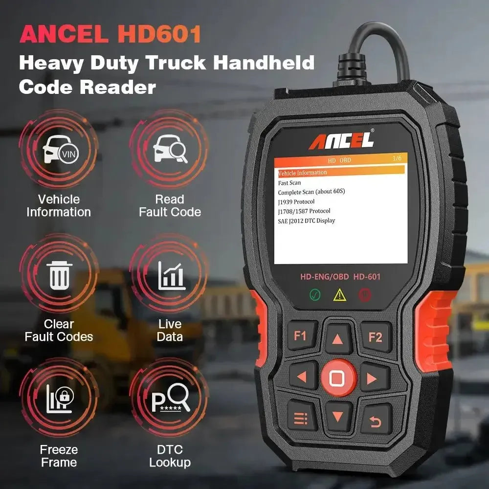 Ancel HD601 Camión Herramienta de diagnóstico