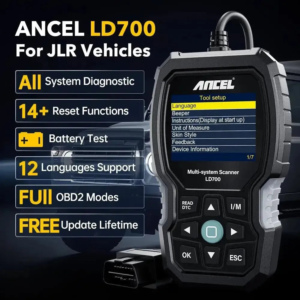 Ancel LD700 Coche Herramienta de diagnóstico