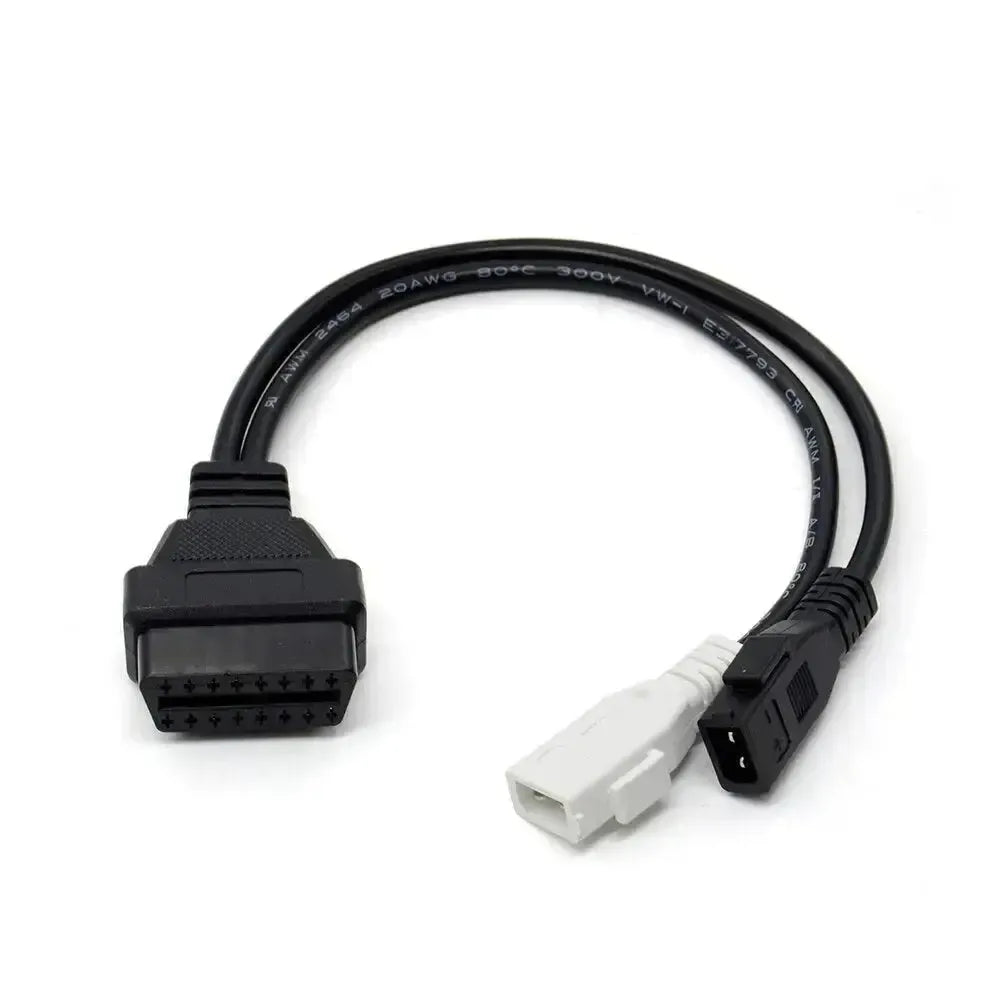 Audi/Seat/Skoda/Volkswagen 2+2 pines OBD1 a 16 pines OBD2 Cable adaptador | Coche de pasajeros