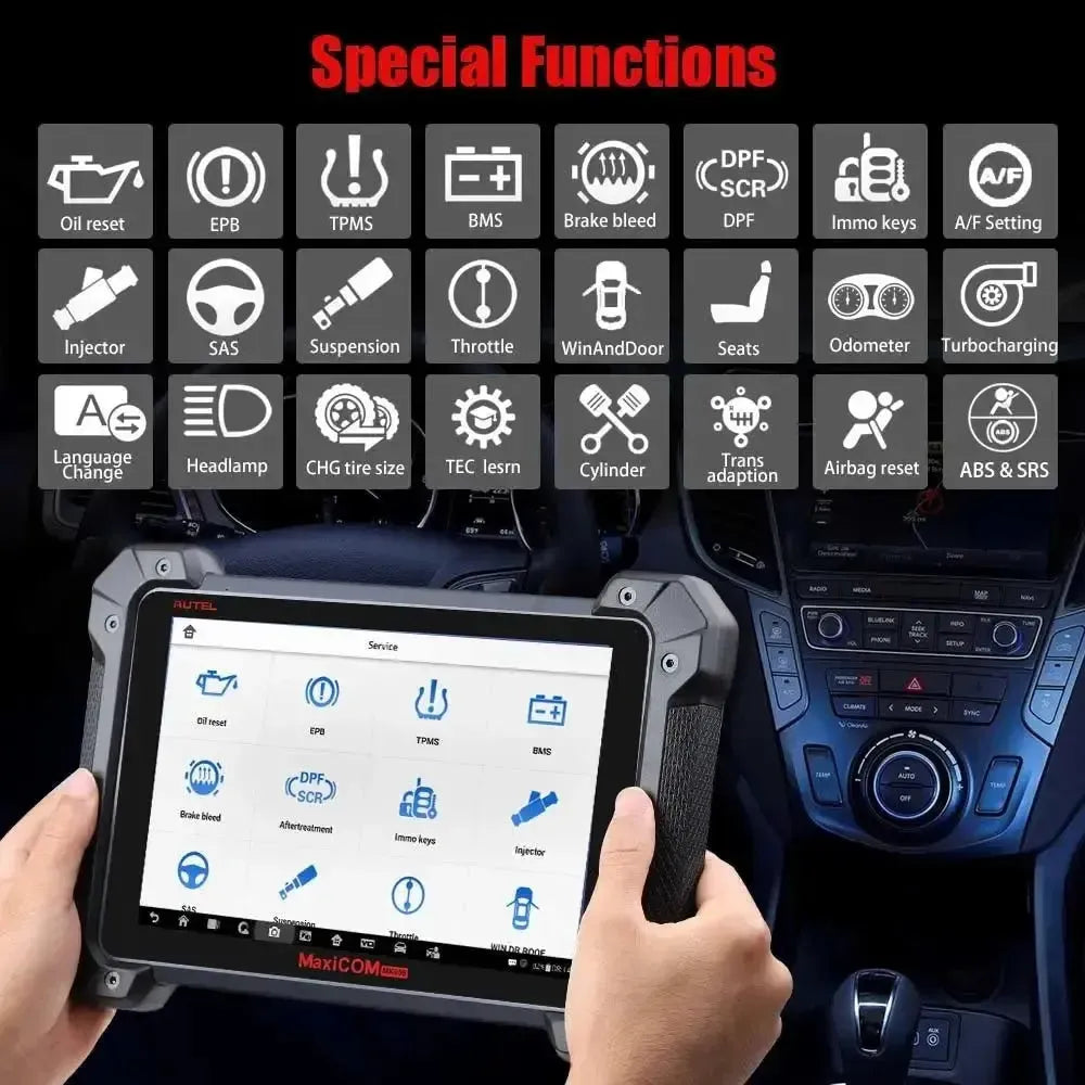 Autel MaxiCom MK908 Coche Herramienta de diagnóstico